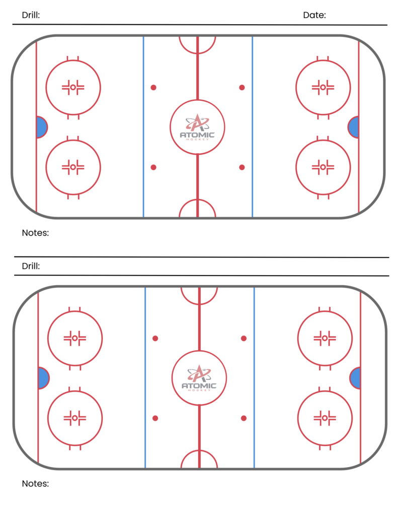 2 Rink Practice Template