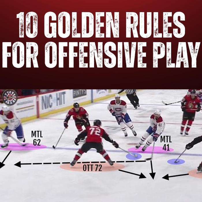 Atomic Hockey, 10 Golden Rules for Offensive Hockey Play