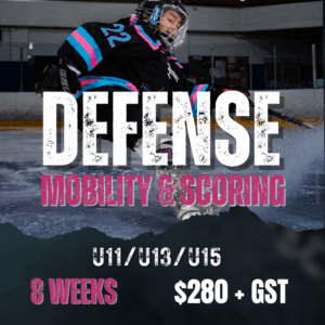 Defense Mobility and Scoring, Atomic Hockey, Langley BC Shooting Hockey skills and Hockey camp