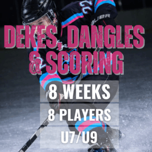Dekes, Dangles and Scoring, Atomic Hockey, Langley BC Shooting Hockey skills and Hockey camp